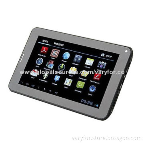 7-inch Android, 3G Phone Calling Allwinner A13 Dual-core Tablet PC, Bluetooth WiFi and GPS/DDR3 1GB